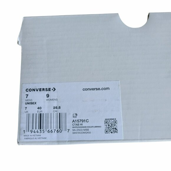 ❤️Converse x Doraemon Chuck Taylor High Top Sz 9 Women's Sneakers White A15791C - Picture 8 of 10